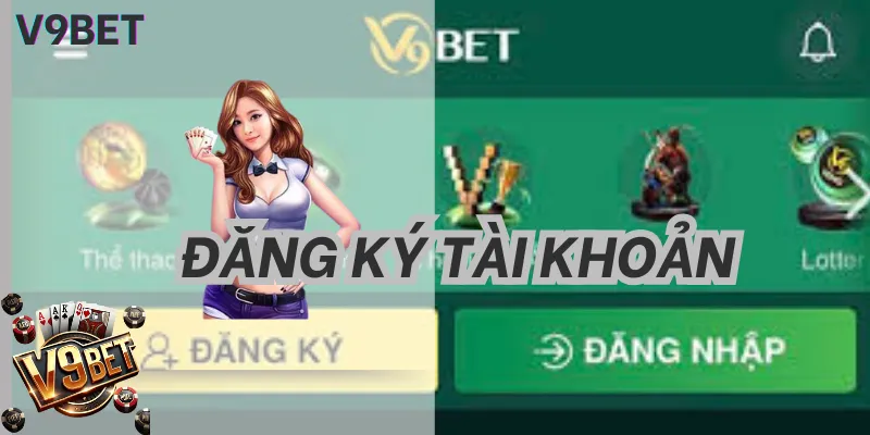Đăng Ký V9BET: Hướng Dẫn Thần Tốc - Nhận 100K Miễn Phí 2026 1 Biểu mẫu đăng ký V9BET đơn giản và bảo mật 2026
